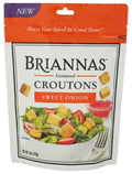 Brianna's Seasoned Croutons - Sweet Onion - 5 oz