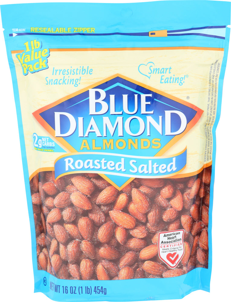 Blue Diamond Roasted Salted Almonds (16 oz / 454 g)