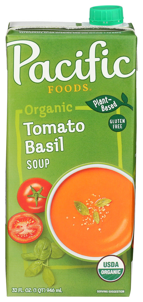 Pacific Foods Organic Tomato Basil Soup - 32 fl oz