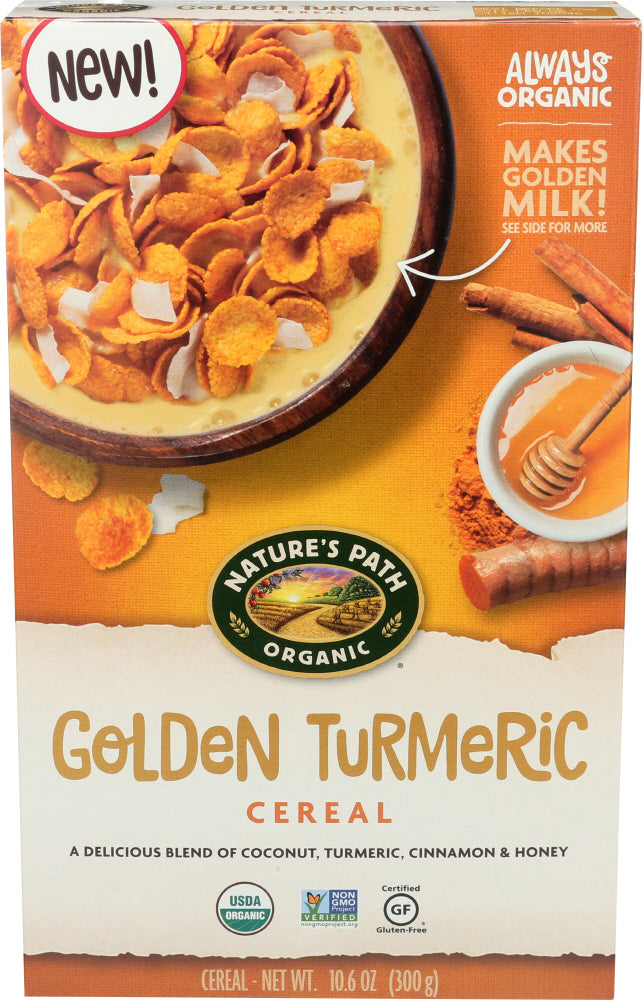 Nature’s Path Organic Golden Turmeric Cereal (10.6 oz / 300 g)