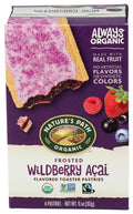 Nature’s Path Organic Frosted Wildberry Açaí Toaster Pastry (11 oz / 312 g)