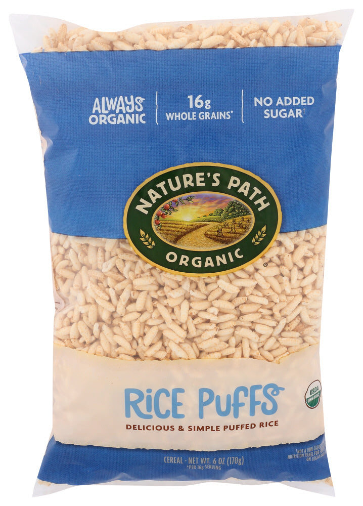 Nature's Path Organic Rice Puffs Cereal - 6 oz