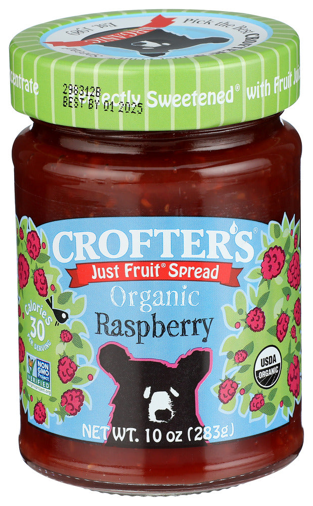 Crofter’s Organic Raspberry Fruit Spread (10 oz / 283 g)
