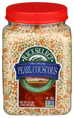 RiceSelect Couscous Pearl Tri-Color (24.5 oz / 694 g)