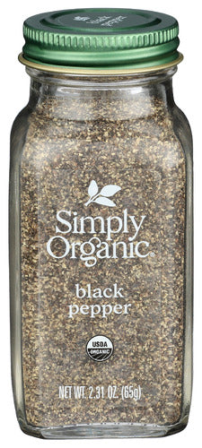 Simply Organic Black Pepper - 2.31 oz
