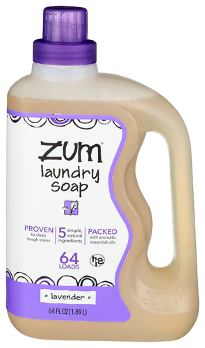 Zum Laundry Soap – Lavender (64 fl oz / 1.89 L)