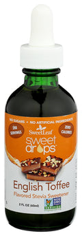 Sweetleaf Sweet Drops English Toffee - 2 oz