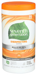 Seventh Generation Disinfecting Multi-Surface Wipes (70 Count)