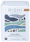 Rishi Earl Grey Organic Scented Black Tea - 15 Sachets