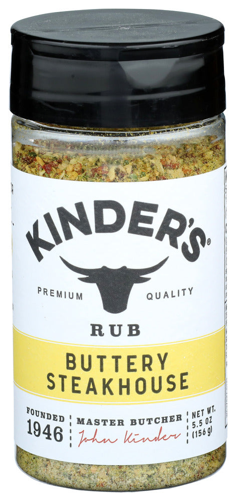 Kinder’s Buttery Steakhouse Seasoning Rub (5.5 oz / 156 g)