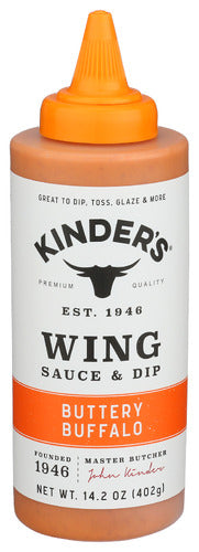 Kinder’s Buttery Buffalo Wing Sauce (14.2 oz / 403 g)