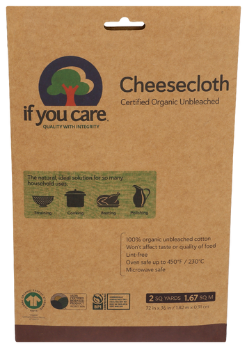 If You Care Unbleached Cheesecloth (2 sq yd)