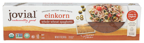 Jovial Einkorn Whole Wheat Spaghetti (12 oz / 340 g)