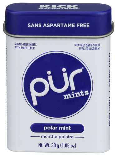 PUR Gum Polar Mint Tin (1.05 oz / 30 g)