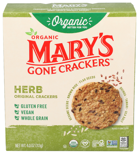 Mary’s Gone Crackers Herb Crackers (4 oz / 113 g)