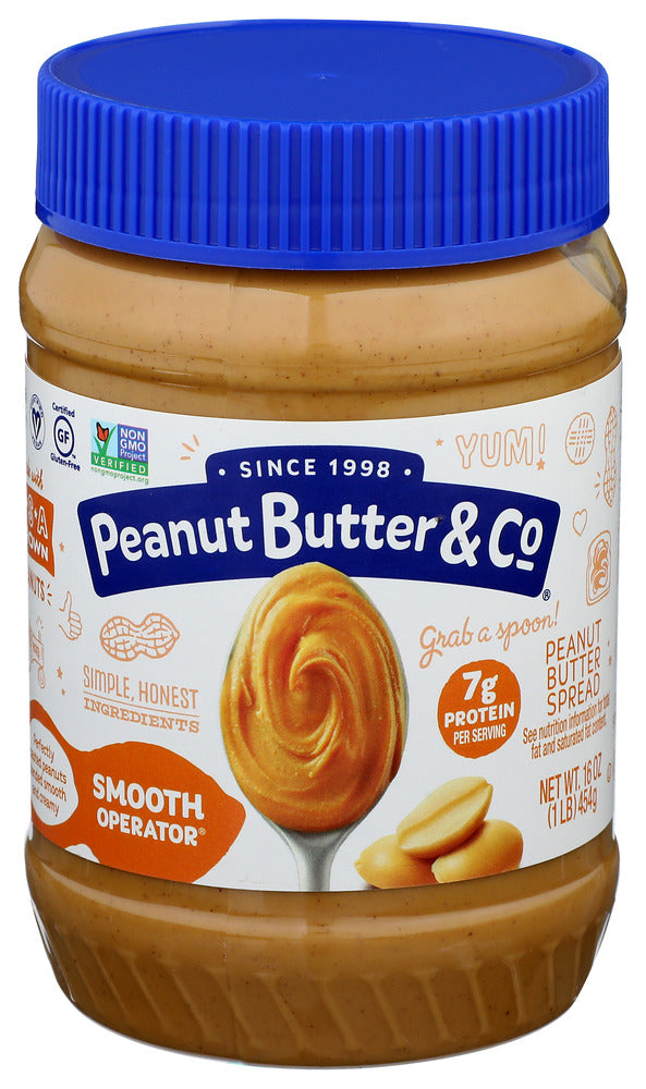 Peanut Butter & Co. Smooth Operator Peanut Butter (16 oz / 454 g)