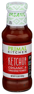 Primal Kitchen Organic & Unsweetened Ketchup - Keto & Paleo Friendly (11.3 oz)