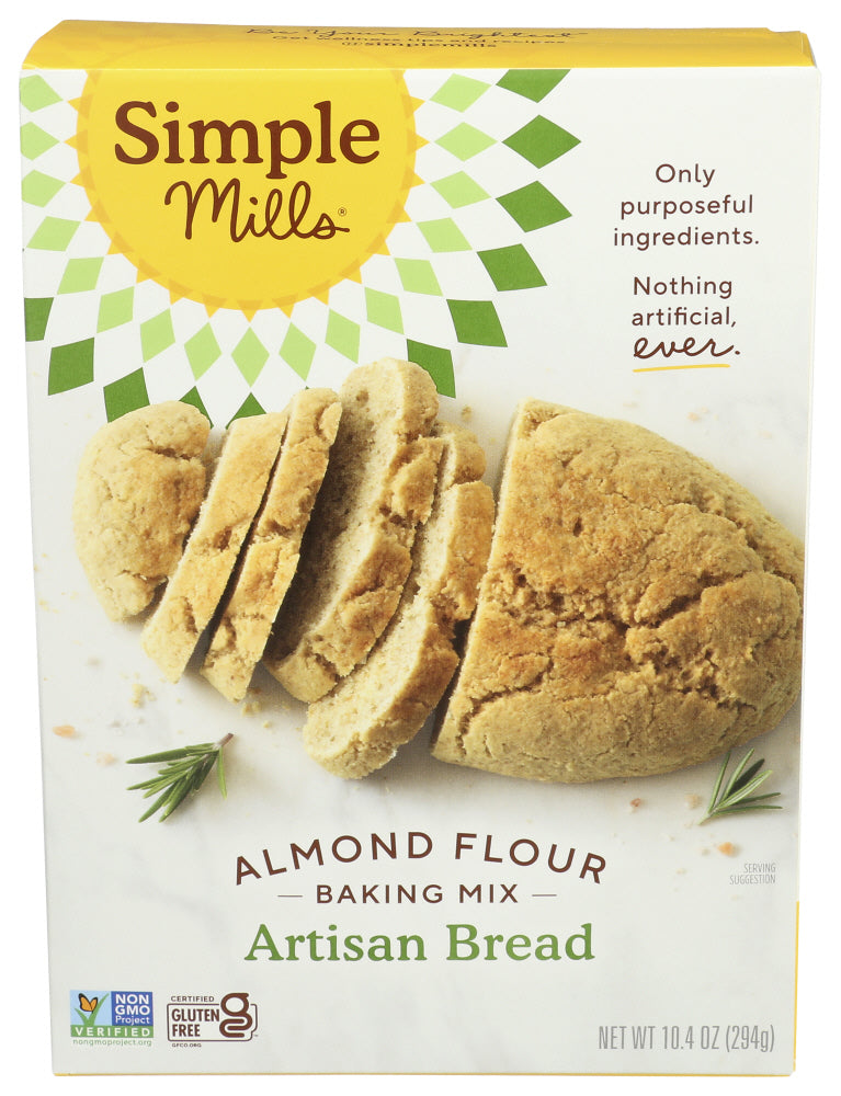 Simple Mills Almond Flour Mix Artisan Bread - 10.4 oz