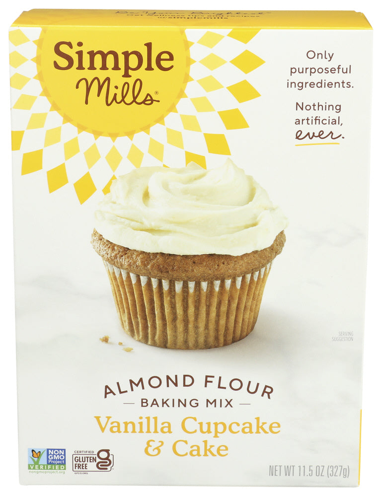 Simple Mills Almond Flour Vanilla Cupcake & Cake Mix - 11.5 oz
